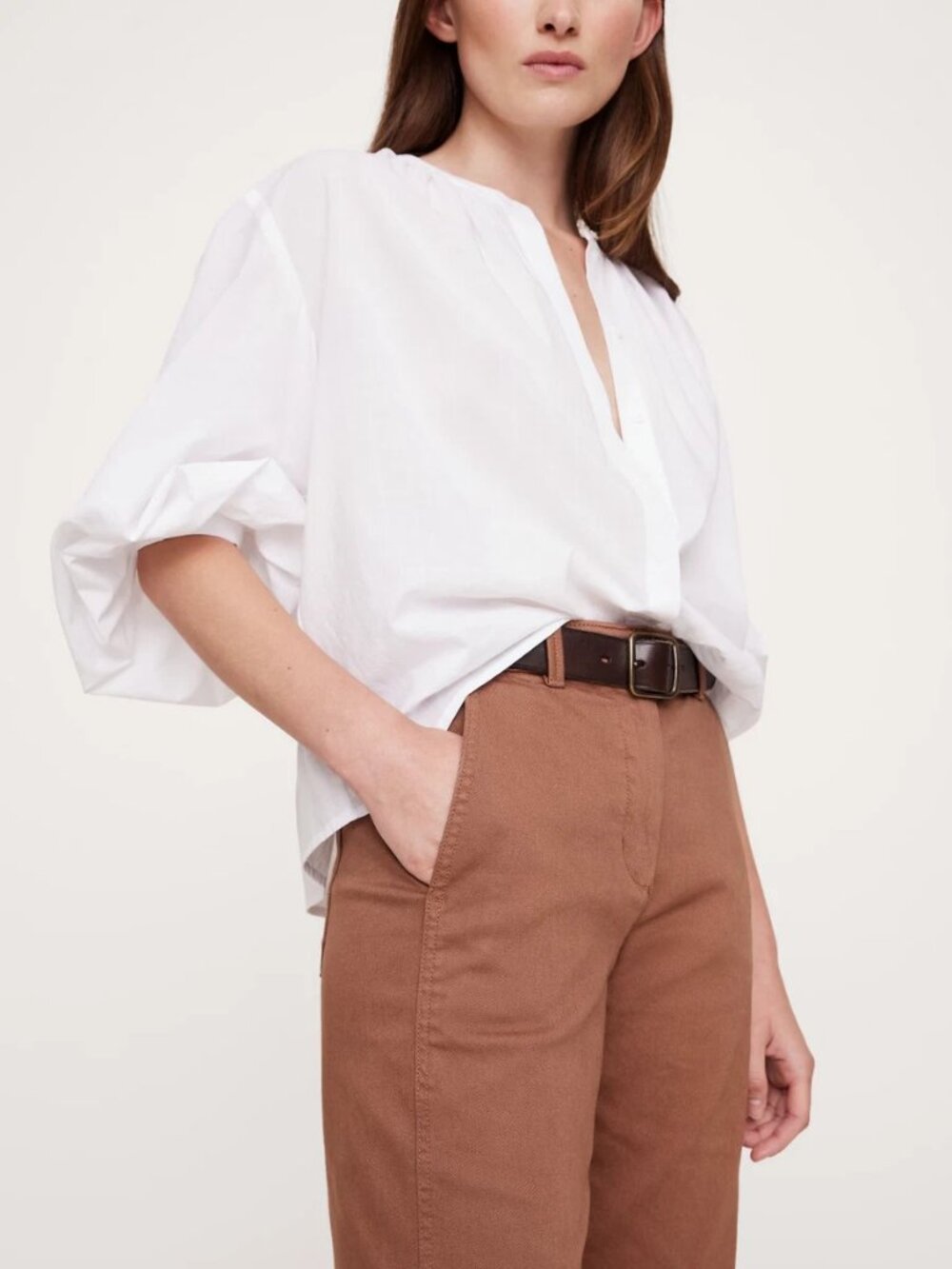 BANANA REPUBLIC weekender straight fit pants (sz4)